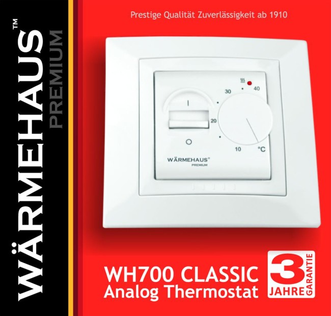 Терморегулятор Warmehaus WH700 Белый