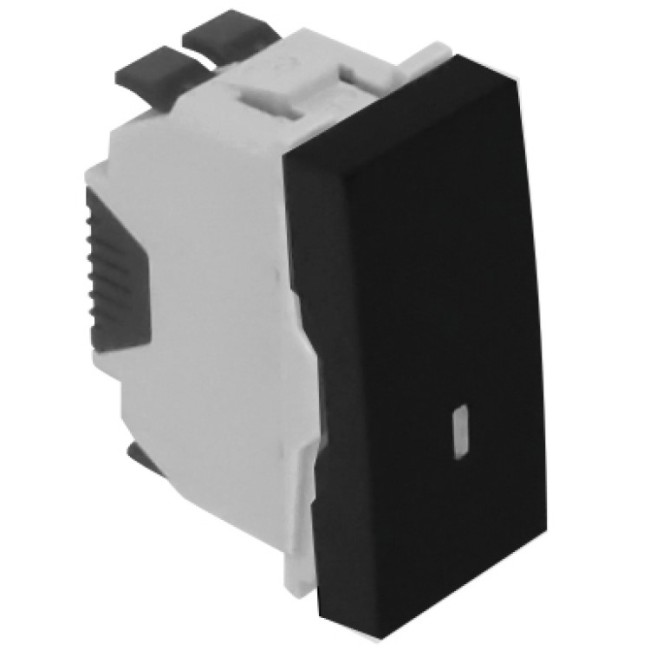 Кнопка с подсветкой Efapel Quadro 45 (150V) 45160 SPM