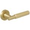 Ручка дверная Cebi Soho Striped МР35 матовое золото
